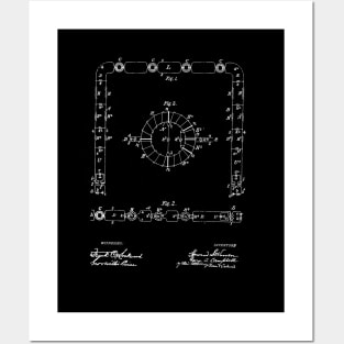 loaded electric circuit Vintage Patent Drawing Posters and Art